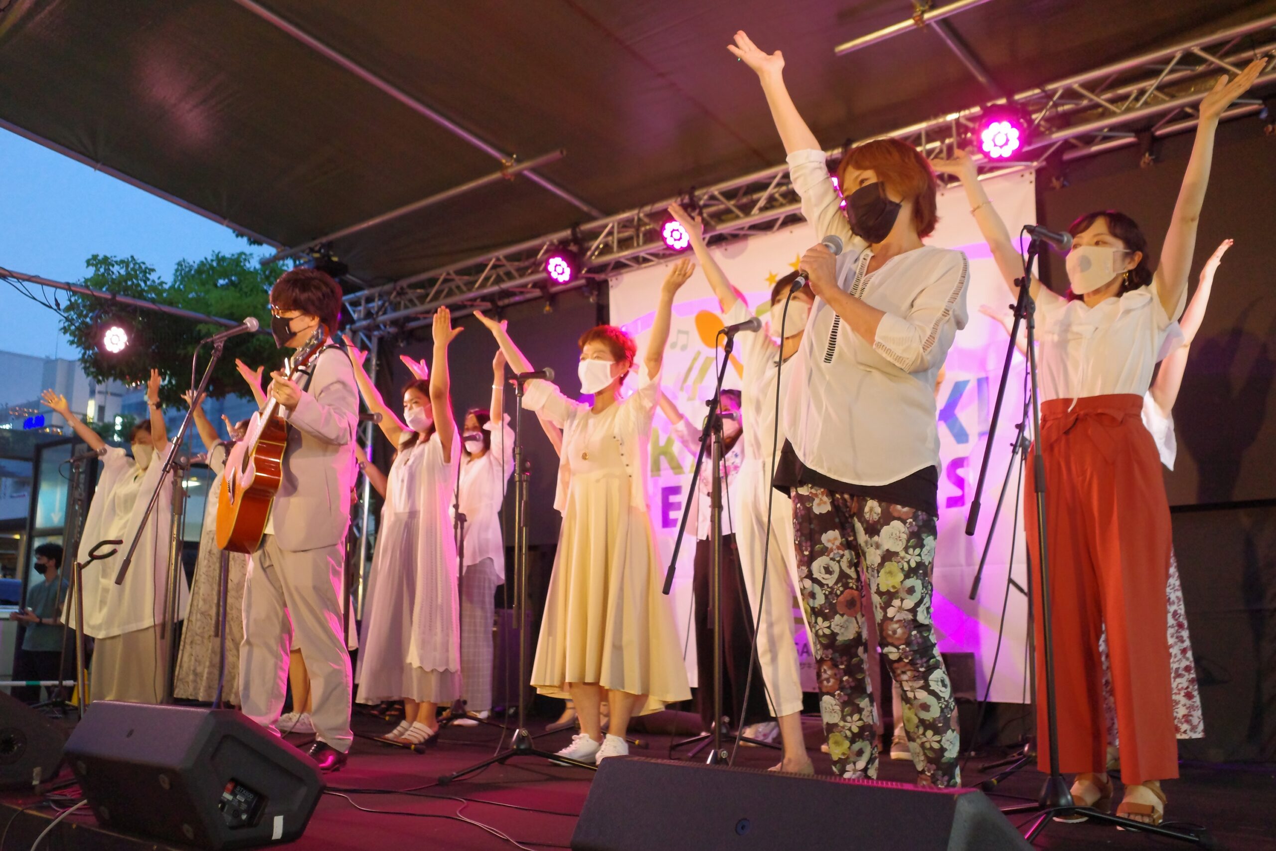 先日の8月21日（日）に川崎駅前フェスティバルに参加してきました！